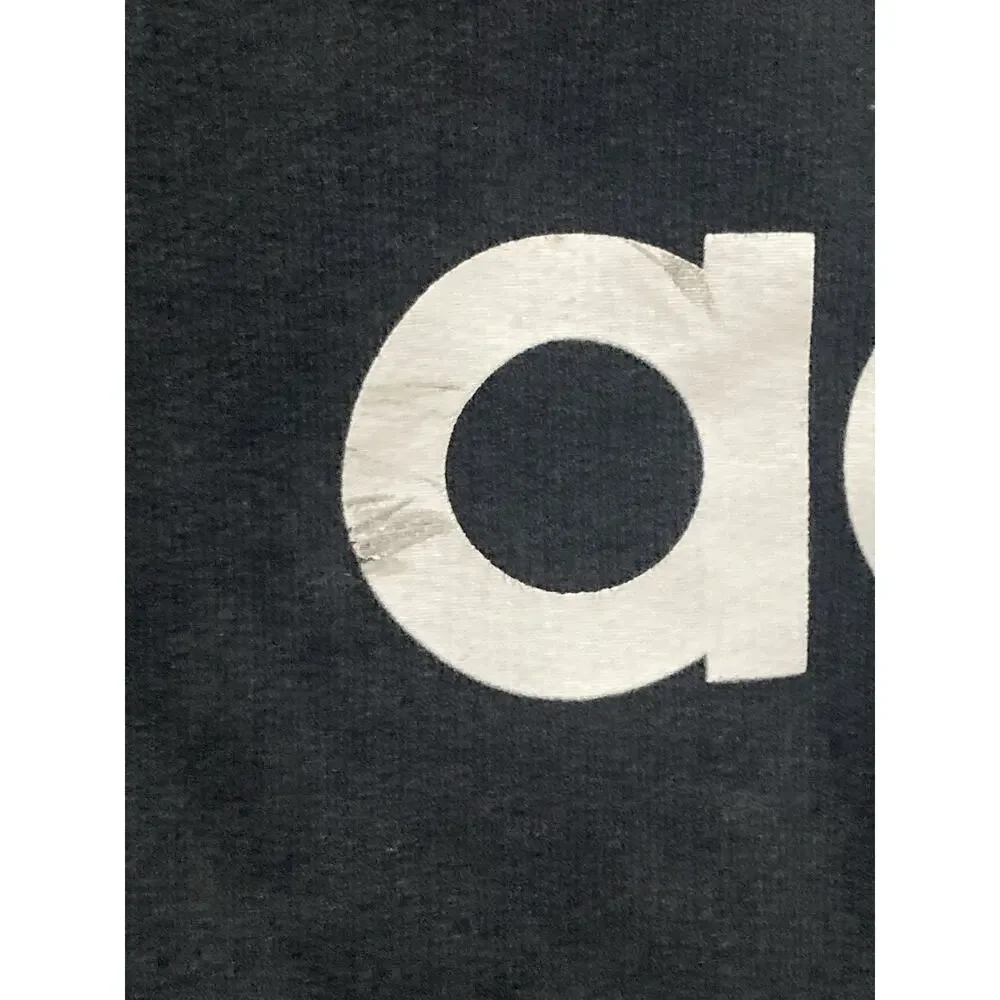 Adidas Originals Black Long Sleeve Crewneck Sweatshirt Size XS Logo Adult